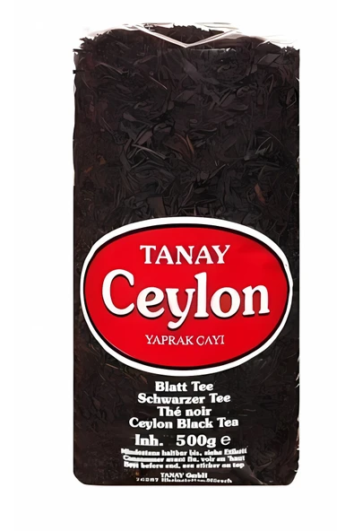 Tanay Ceylon Ithal Yaprak Seylan Çayı 500 gr
