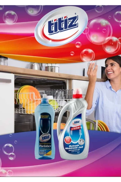 Titiz Bulaşık Makine Parlatıcısı 500 Ml X " 12 Adet " - 2
