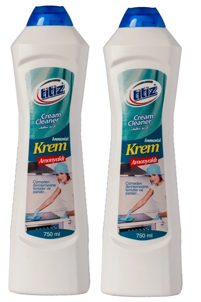 Titiz Sıvı Krem Temizleyici 750 ML Amonyaklı - 2