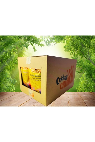 MUMCU KURUYEMİŞLERİ Cricksy Crunch Hot Chıllı Cips 10 lu paket avantajlı ürün - 6