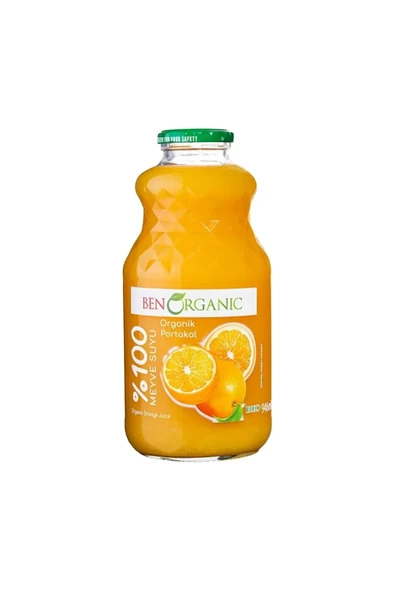 Benorganic Organik Portakal Suyu 946 Ml ürün görseli