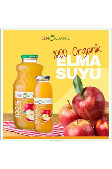 Benorganic Benorganik Organik Elma Suyu 946 Ml - 2
