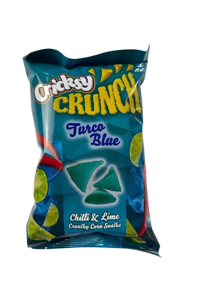 MUMCU KURUYEMİŞLERİ Cricksy Crunch Turco Blue Ekşi-acı Soslu Cips 10 lu paket - 3