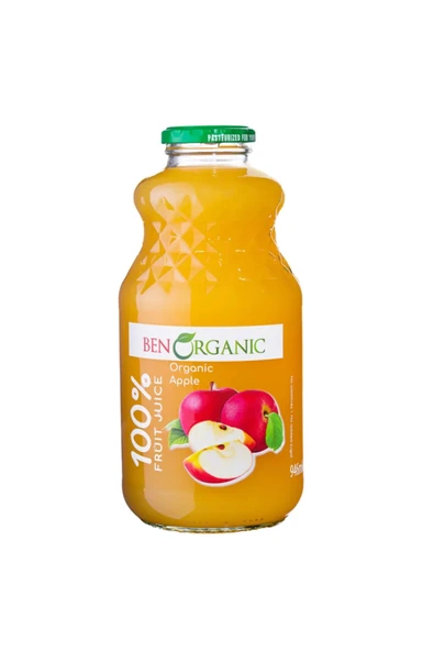 Benorganic Organik Elma Suyu 6x1Lt - Resim 2
