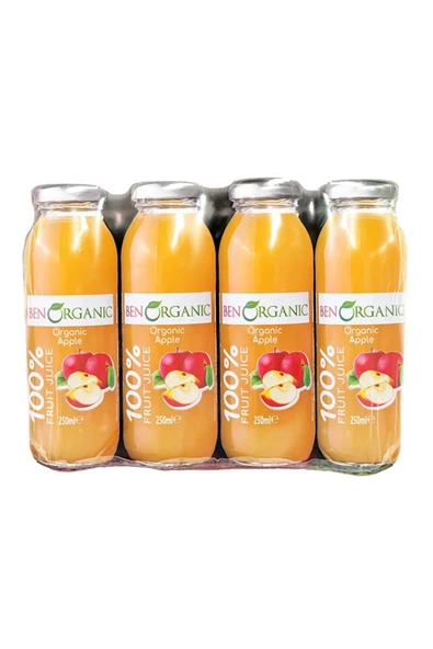 Benorganic BEN ORGANİC ELMA SUYU 250 ML - 6'LI ürün görseli