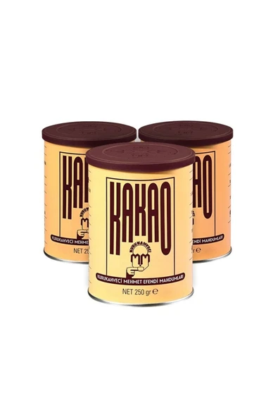 Mehmet Efendi Kakao 250 Gr 3 Adet