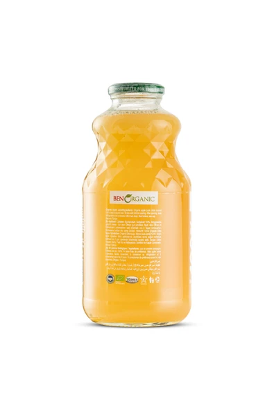 Benorganic Organik Elma Suyu 946ML - Resim 2
