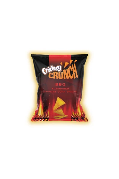 MUMCU KURUYEMİŞLERİ CRİCKSY CRUNCH BBQ SOSLU CIPS barbakü soslu cips 10 lu paket - 6