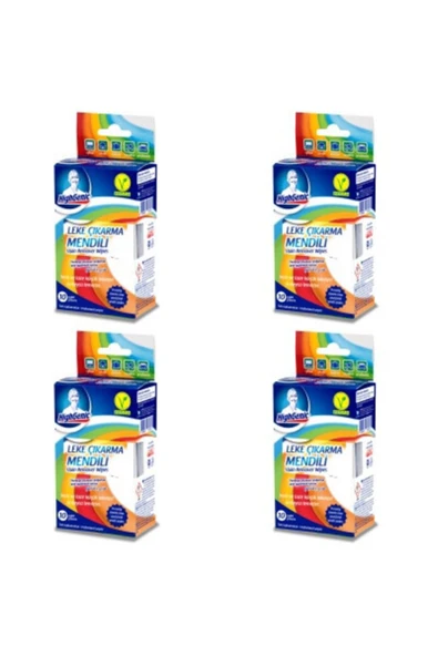 Highgenic Leke Çikarıcı Mendili 10 Lü X 4 Adet