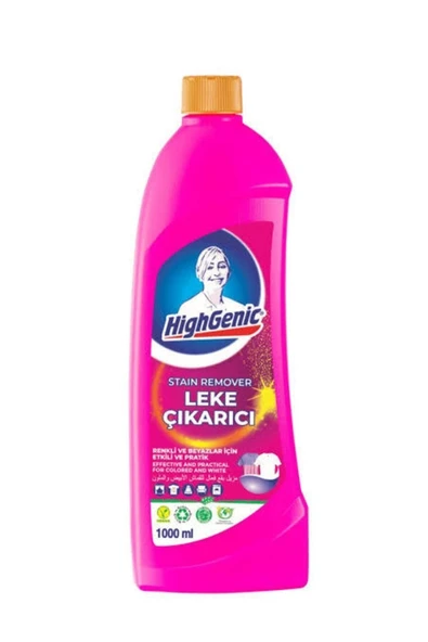 Highgenic Sıvı Leke Çıkarıcı Renkli Ve Beyaz