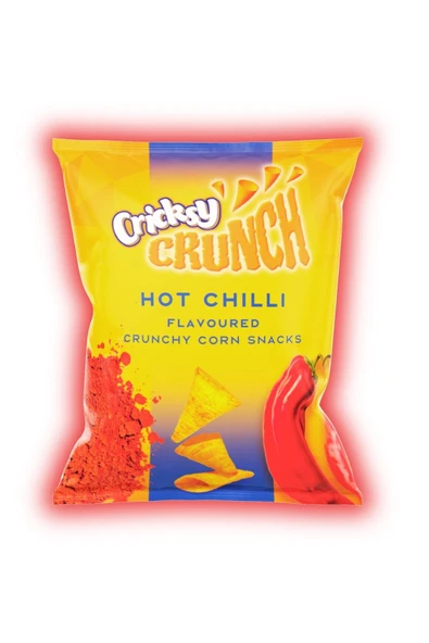 MUMCU KURUYEMİŞLERİ Cricksy Crunch Hot Chıllı Cips 10 lu paket avantajlı ürün - 2