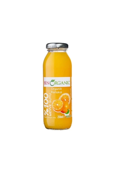 Benorganic BEN ORGANİC PORTAKAL SUYU 250 ML - 2'Lİ - 1
