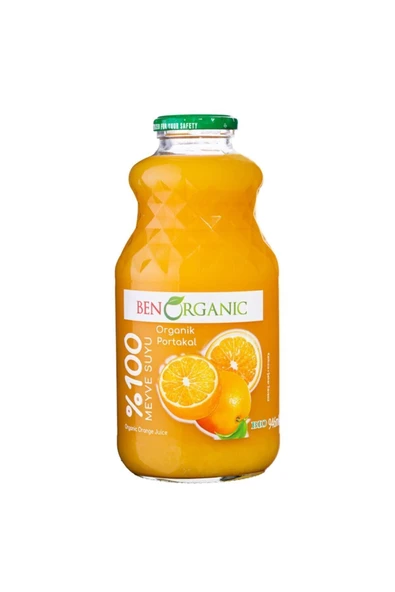 Benorganic Organik Portakal Suyu  6 X 1 l - Resim 2