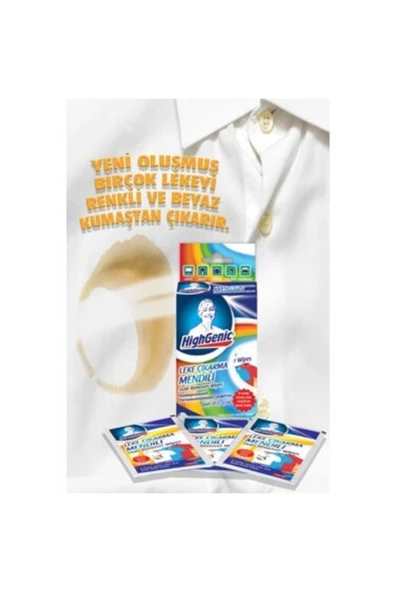 Highgenic Leke Çikarıcı Mendili 10 Lü X 4 Adet - 3