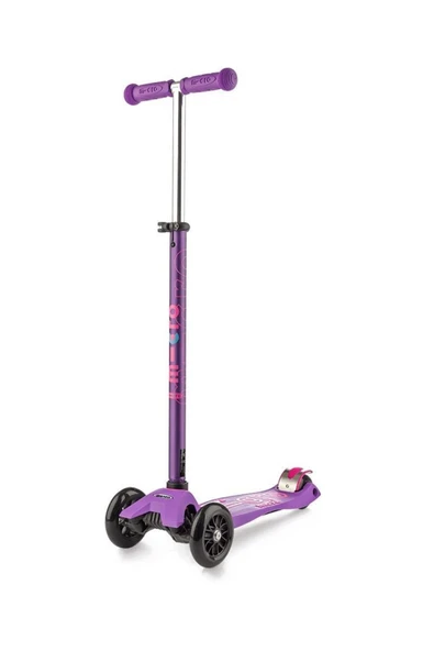 Micro Maxi Deluxe 3 Tekerlekli Scooter Purple  Mor 5-12 Yaş