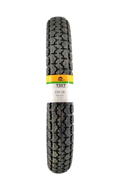 TDT TYRES RUS DESENİ 350-18 TT (TUBETYPE - İÇ LASTİKLİ TİP) LASTİK - 2