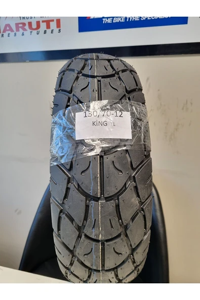 TDT TYRES 130-70-12 TL (DUBLEKS) KING MOTOSİKLET LASTİĞİ - 2