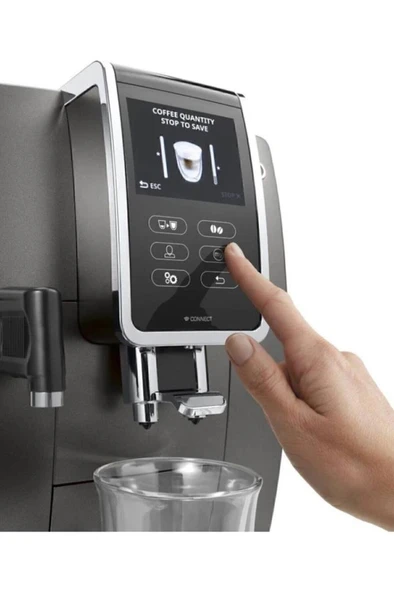 Delonghi Dinamica Plus ECAM370.95T Tam Otomatik Espresso Makinesi Teşhir - 4