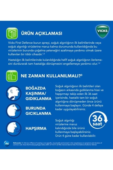 Vicks First Defence Burun Spreyi 15 ml - Resim 4