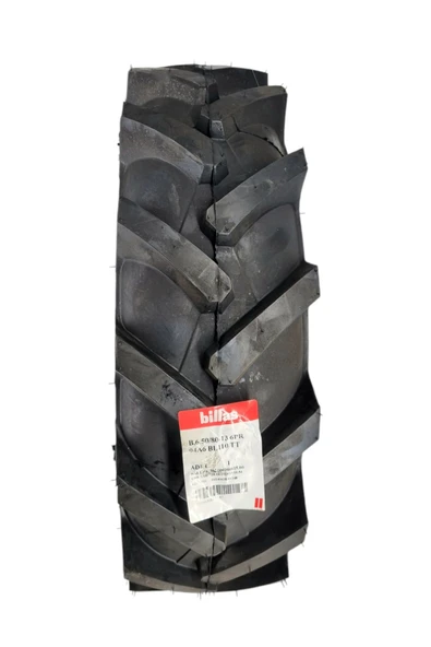 Billas 650/80-13 Çapa Makinesi-Pat Pat Lastiği +İÇ LASTİK 94/A6 BL 110 YÜKSEK SIK DİŞ - 2