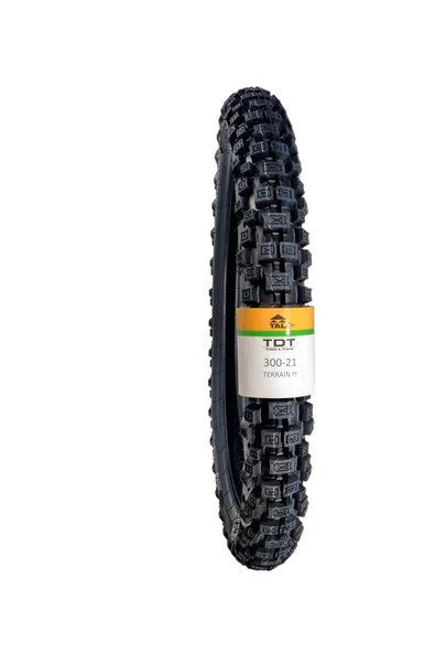 TDT TYRES 300-21 TT (TUBETYPE - İÇ LASTİKLİ TİP) ENDURO ÖN LASTİK - 2