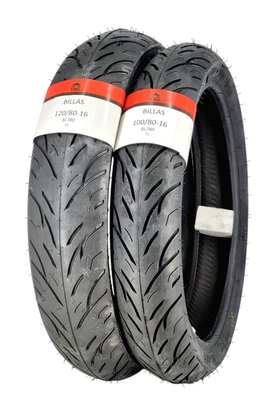 Billas HONDA SH125 LASTİK TAKIMI 120/80-16 VE 100/80-16 TL(DUBLEKS) - 3