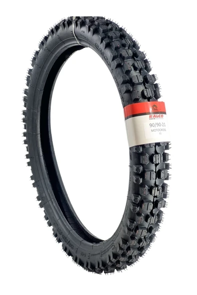 RALCO TYRES 90/90-21 TT İÇ LASTİKLİ TİP  MOTOSİKLET LASTİĞİ - 3