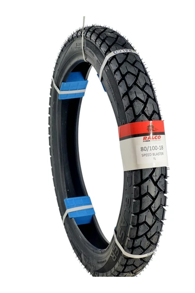 RALCO TYRES 80/100-18 TL (TUBELESS - DUBLEKS) MOTOSİKLET LASTİĞİ - 3