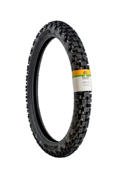 TDT TYRES 300-21 TT (TUBETYPE - İÇ LASTİKLİ TİP) ENDURO ÖN LASTİK