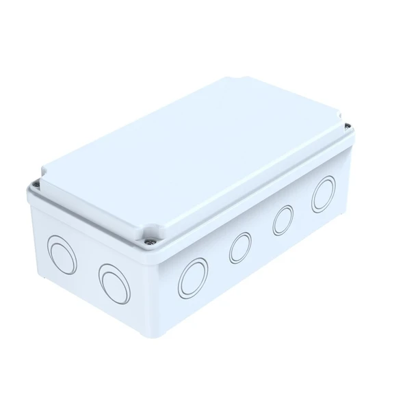 120x220x80 mm Sıva Üstü Opak Kapaklı Buat Kutusu