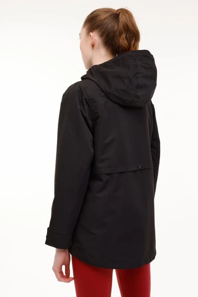 Lumberjack WL ZOE 2URB4 4PR 101898491 Kadın Mont Siyah XS-XL - Resim 2