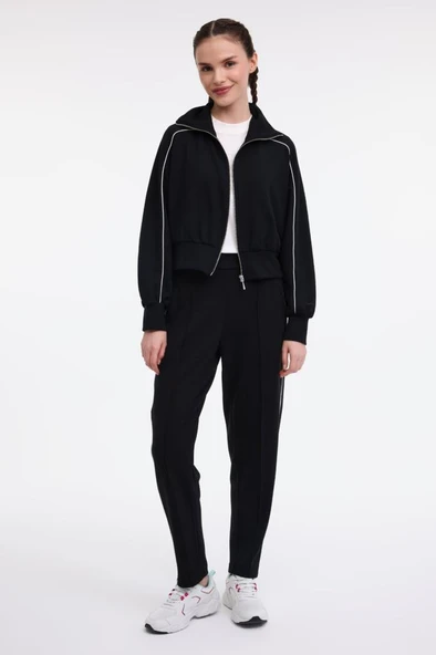 Lumberjack WL ANDRA 18MS426 5FX 101940861 Kadın Eşofman Üstü Siyah XS-XL - 3