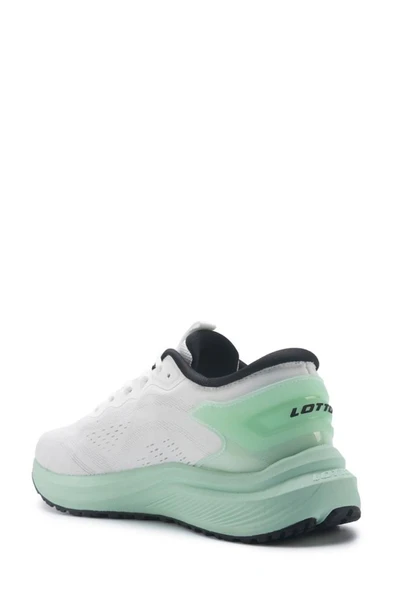 Lotto PAVIA 5FX 101970709 Erkek Spor Ayakkabı Beyaz Yeşil 40-45 - Resim 3