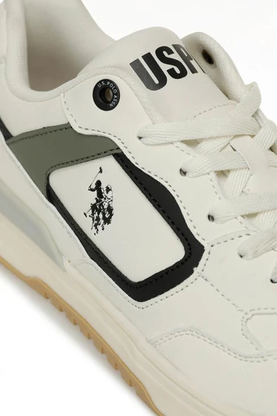 U.S. Polo Assn. CHAIN 5PR 102020947 Erkek Sneaker Ayakkabı Bej 40-45 - 7