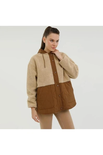 Lumberjack WL HANNAH 6CT2008 4PR 101888414 Kadın Mont Camel XS-XL