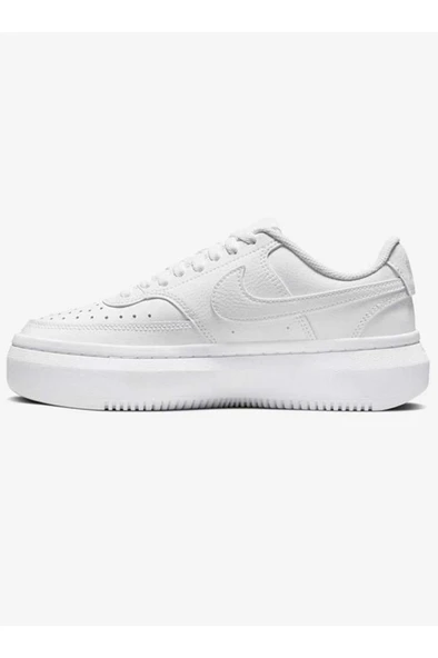 Nike W COURT VISION ALTA LTR DM0113 100 Kadın Sneaker Ayakkabı Beyaz 36-40 - Resim 2