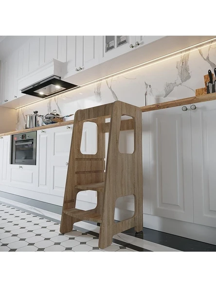 NİFİART yeni öğrenme kulesi 1-6 yaş eğitici öğretici basamak - Resim 4