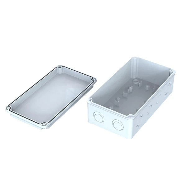 120x220x80 mm Sıva Üstü Opak Kapaklı Buat Kutusu - 3