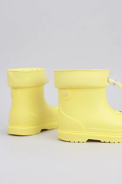 İgor W10214-008 BIMBI HIPOPOTAMO Unisex Çocuk Bot Sarı 21-28 - Resim 3