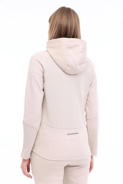 Lumberjack WL MILA 18CT321 5FX 101970813 Kadın Eşofman Üstü Bej XS-XL - 2