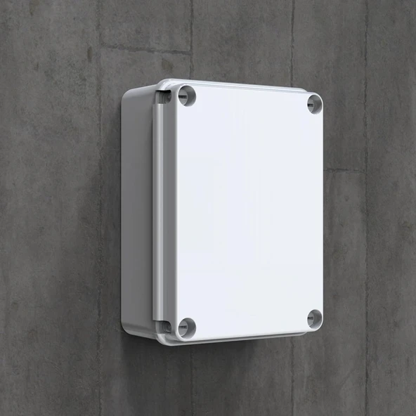 200x150x80 mm Sıva Üstü Opak Kapaklı Buat Kutusu - 5