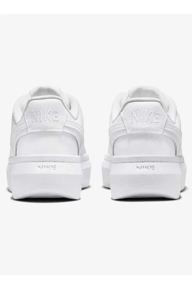 Nike W COURT VISION ALTA LTR DM0113 100 Kadın Sneaker Ayakkabı Beyaz 36-40 - Resim 5