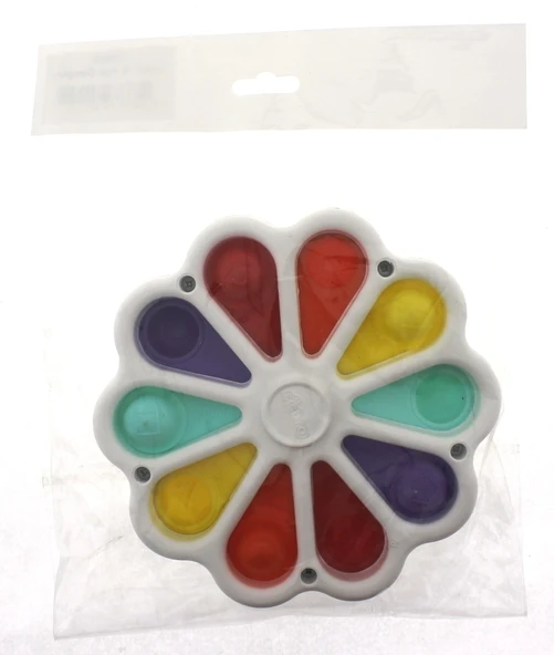 Pop It Eğitici Çark İngilizce Sayılar ve Şekiller - 1