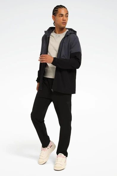 Reebok ZEVEN JACKET 101949657 Erkek Eşofman Üstü Siyah S-XXL - 3