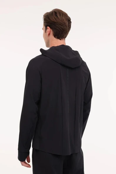 Reebok ERLING RUNNING JACKET 102050498 Erkek Rüzgarlık Siyah S-XXL - 2