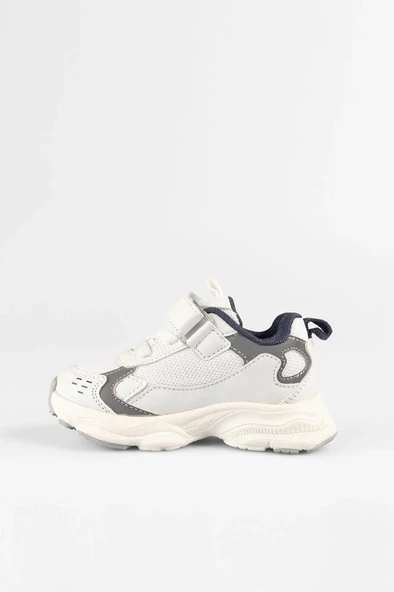 Vicco Tag 346.P25Y.202 Anatomik Taban Erkek Çocuk Spor Ayakkabı Beyaz 26-30 - 4