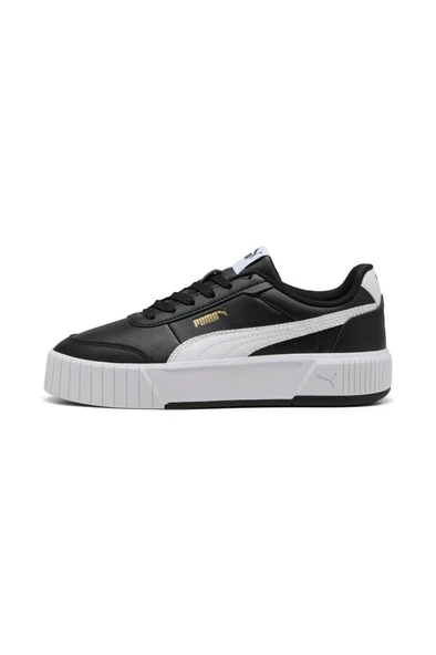 Puma Carina Mia 402637 01 Kadın Sneaker Ayakkabı Siyah Beyaz 36-40 - Resim 3