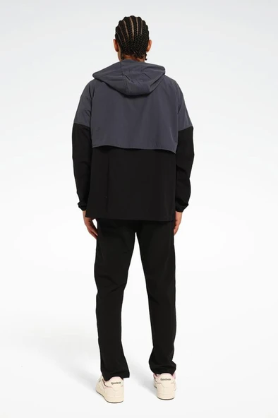 Reebok ZEVEN JACKET 101949657 Erkek Eşofman Üstü Siyah S-XXL - 2