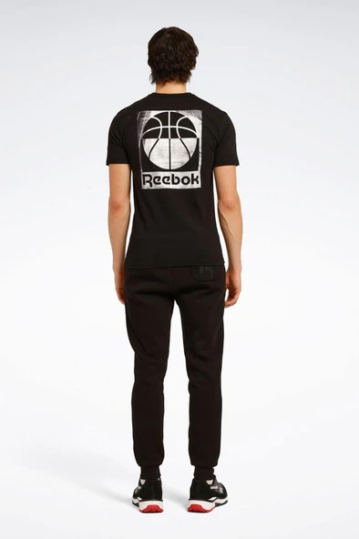 Reebok ARN BSC JOGGER 101965473 Erkek Eşofman Altı Siyah S-XXL - 8