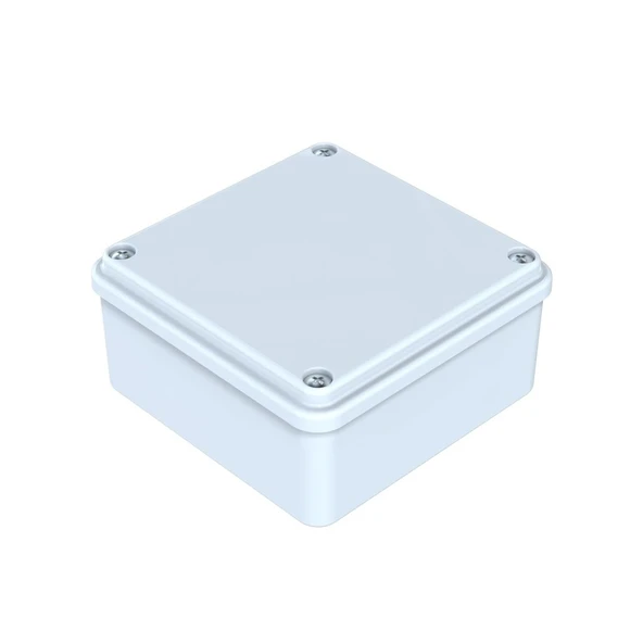 100x100x50 mm Sıva Üstü Opak Kapaklı Buat Kutusu